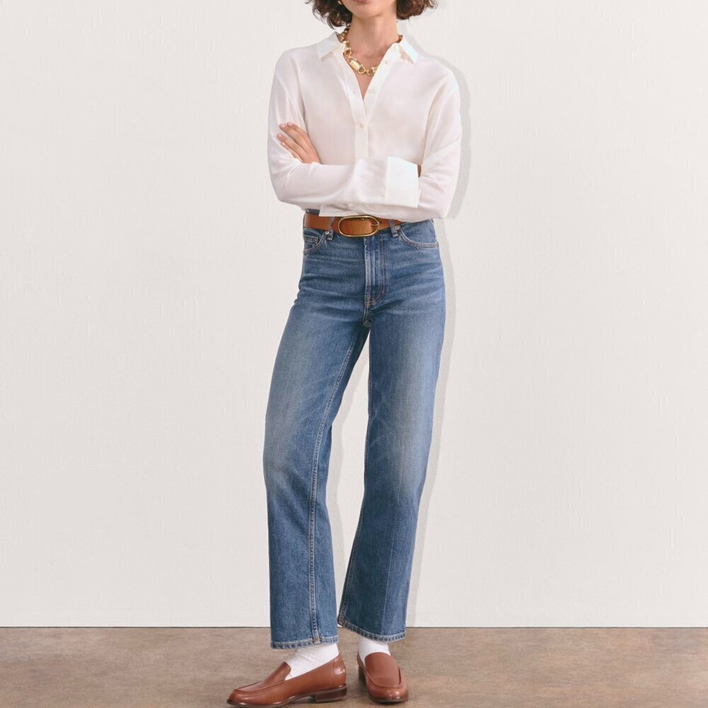NWT Everlane The Cheeky Straight Jean